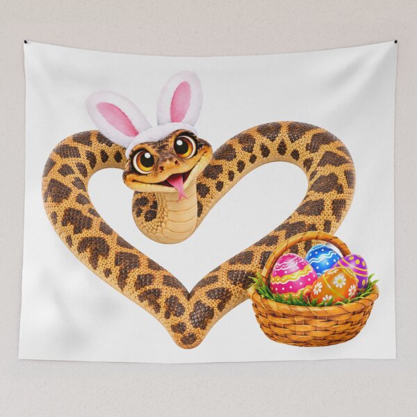 Item preview, Happy Rock Python Easter designed and sold by Sillytoe.