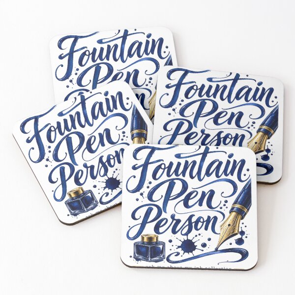 Item preview, Fountain Pen Person Ink Collector Stationery Gift designed and sold by ys96.