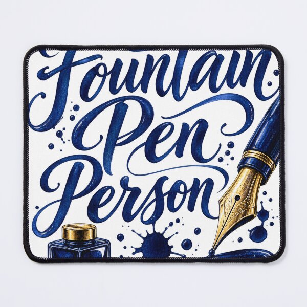 Item preview, Fountain Pen Person Ink Collector Stationery Gift designed and sold by ys96.