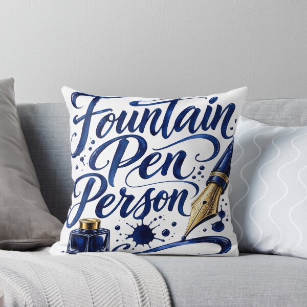 Item preview, Fountain Pen Person Ink Collector Stationery Gift designed and sold by ys96.