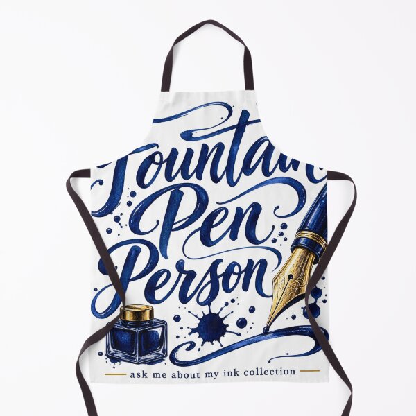 Item preview, Fountain Pen Person Ink Collector Stationery Gift designed and sold by ys96.