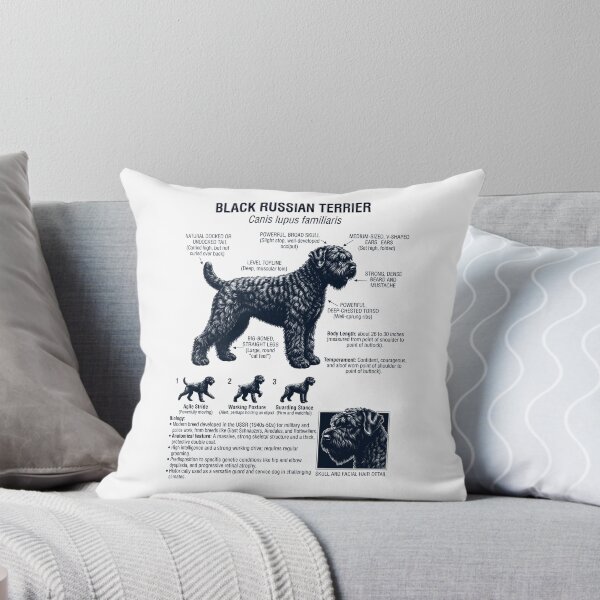 Item preview, Black Russian Terrier Scientific Anatomy Biology Dog Lover designed and sold by dian-rody-crest.