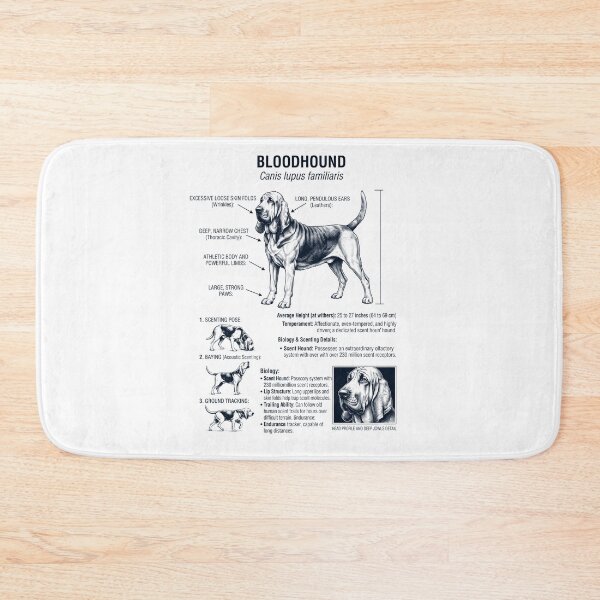 Item preview, Bloodhound Scientific Anatomy Biology Dog Lover designed and sold by dian-rody-crest.
