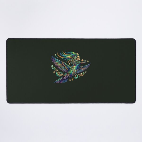 Item preview, Aztec Hummingbird Headdress – Colorful Mayan Sacred Bird Art designed and sold by obalartsMerch.