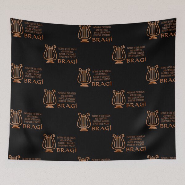 Item preview, Mythology Patron of Poetry Ancient Harp Crest designed and sold by TienThoau.