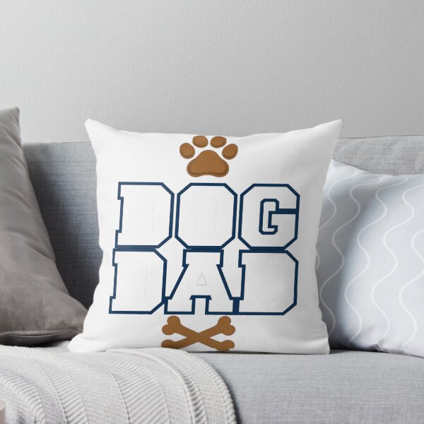 Artikelvorschau, Dog Dad Bold Collegiate Typography Funny Dog Lover Shirt entworfen und verkauft von dostielee.