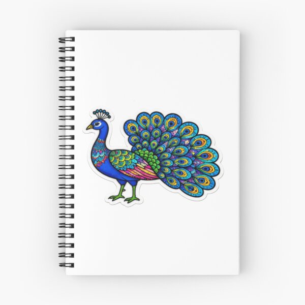 Item preview, Peacock with mandala art designed and sold by Serila.