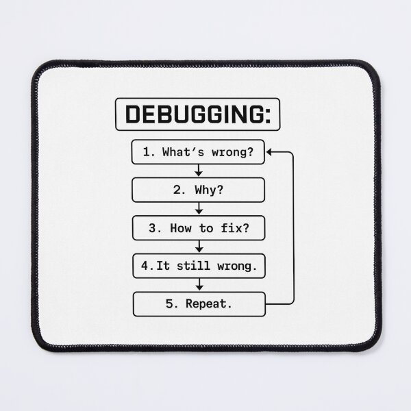 Artikelvorschau, Humor beim Debuggen von Schleifenprogrammierern entworfen und verkauft von teeperfect.