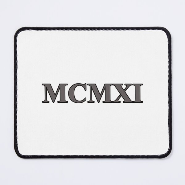 Item preview, Mcmxi 1911 In Roman Numerals designed and sold by maximili-shepp.