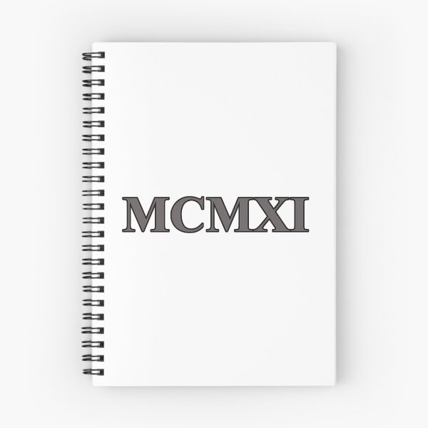 Item preview, Mcmxi 1911 In Roman Numerals designed and sold by maximili-shepp.
