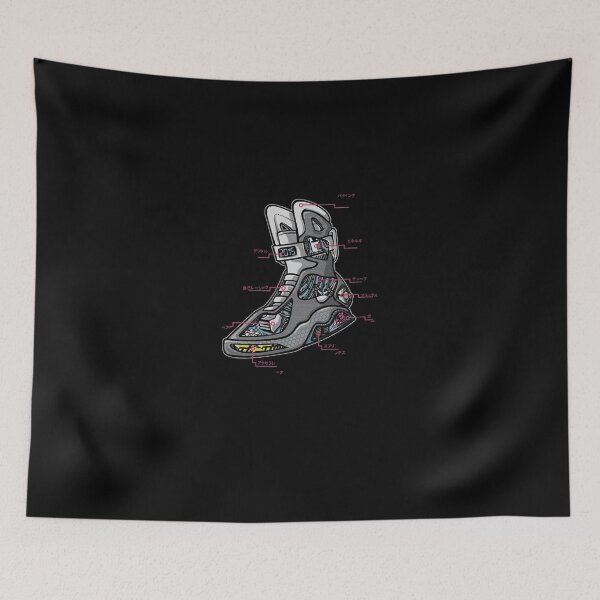 Item preview, Futuristic Technical Schematic High Top Sneaker Art designed and sold by ShermBartolet35.
