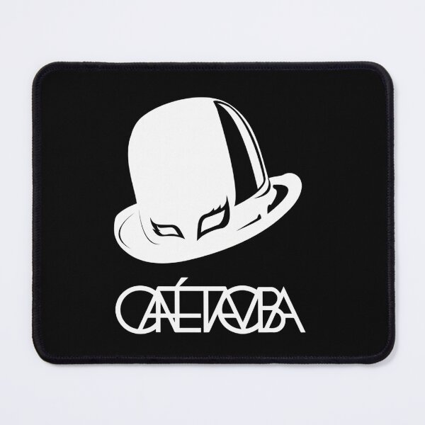 Item preview, Black and White Bowler Hat Elegant Mask Typography designed and sold by TienThoau.