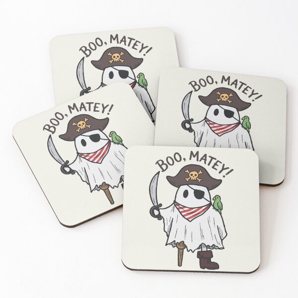Item preview, Pirate Ghost Boo Matey designed and sold by Gkinoki.