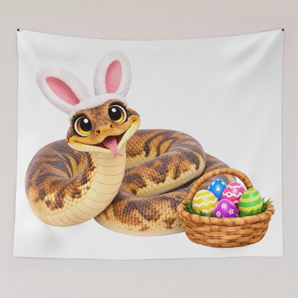 Item preview, Cheerful Savu Python Easter designed and sold by Sillytoe.