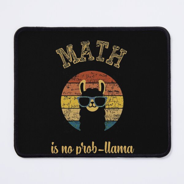 Item preview, Math Is No Prob-Llama Funny Llama Sunset designed and sold by ShermBartolet35.