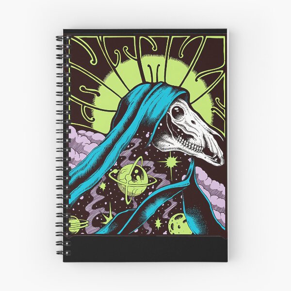 Item preview, Hooded Animal Skull Figure Outer Space Planets designed and sold by abderrahman97.