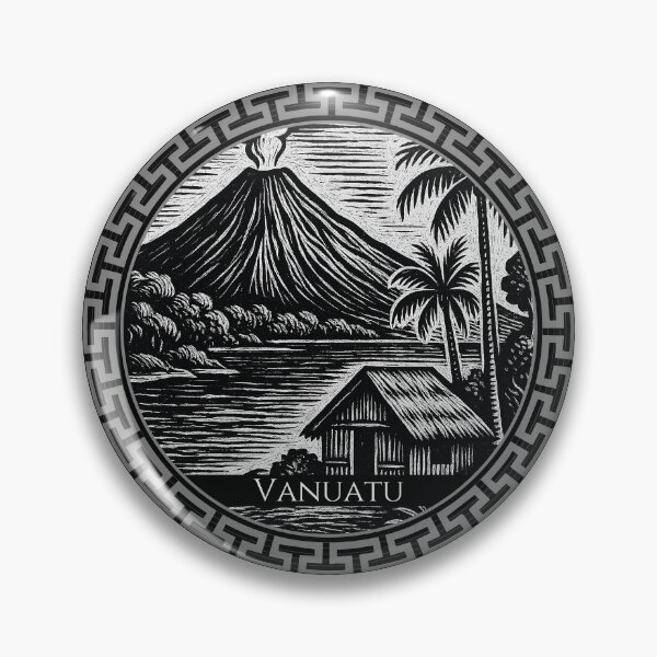 Item preview, Vanuatu Vintage Woodcut Art designed and sold by Thistle-TShop.
