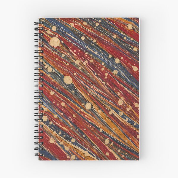 Item preview, Antique Endpaper Prints Striped Marbling Speckled Ribbon Textures designed and sold by PinUpPizzazz.