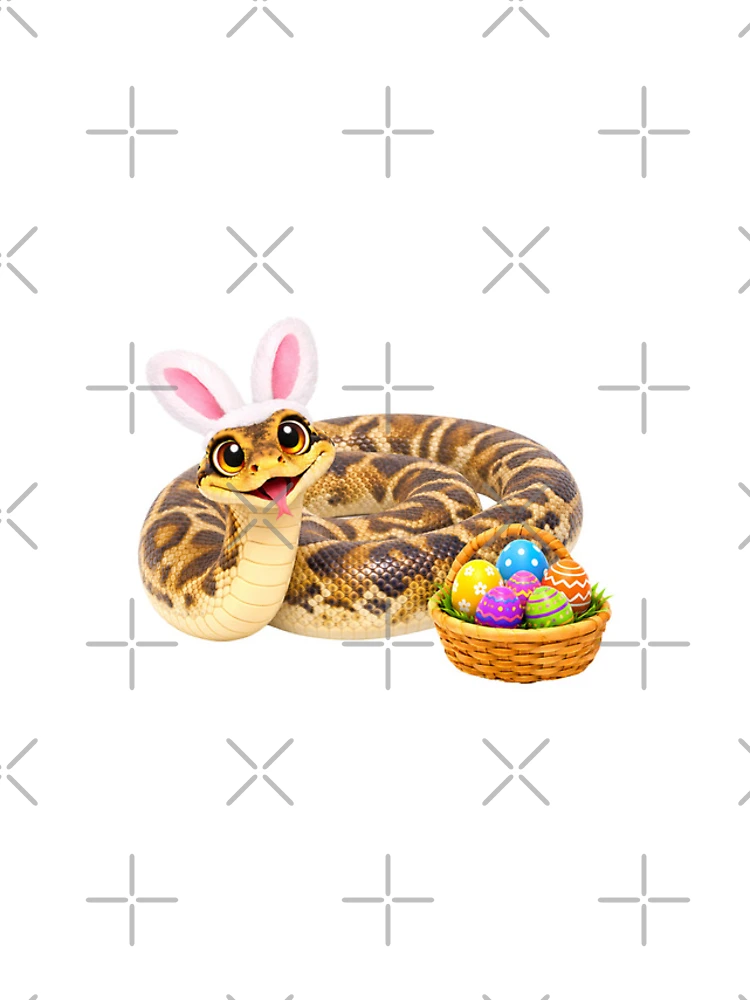 Thumbnail 4 of 4, iPhone Case, Playful Scrub Python Easter designed and sold by Sillytoe.