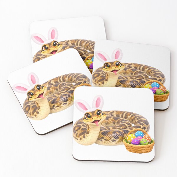 Item preview, Playful Scrub Python Easter designed and sold by Sillytoe.