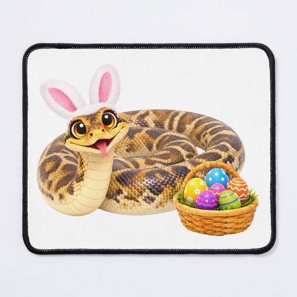 Item preview, Playful Scrub Python Easter designed and sold by Sillytoe.