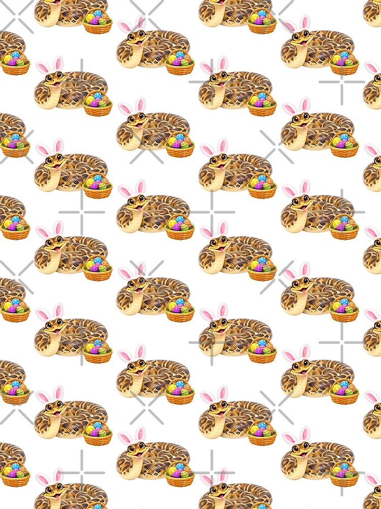 Thumbnail 3 of 3, Scarf, Playful Scrub Python Easter designed and sold by Sillytoe.