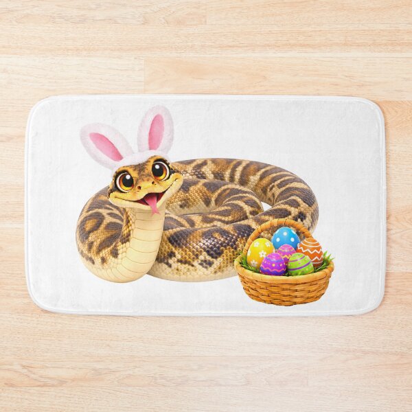 Item preview, Playful Scrub Python Easter designed and sold by Sillytoe.