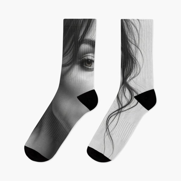 Item preview, Luminous Presence - Contemporary Black and White Beauty Portrait designed and sold by nhk999.