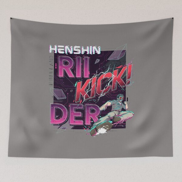 Item preview, Henshin and Rider Kick Dynamic Hero Drop Kick Tee-14 designed and sold by PhuongNguye.