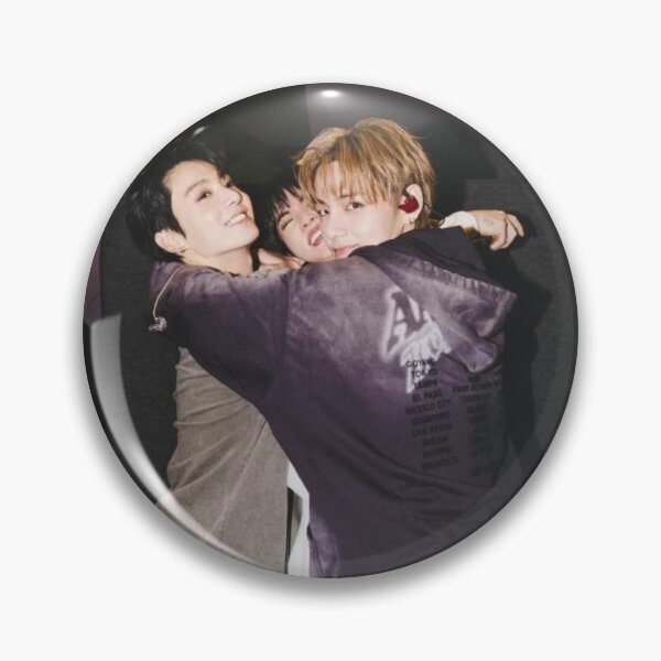 Item preview, Taehyung Jungkook and Jin Cute Hug | BTS Arirang World Tour Merch | BTS Funny | BTS New Album 2026 | Vkook Taekook JK V Seokjin designed and sold by TeenLake.