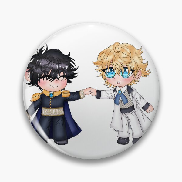Item preview, Cute Chibi Boys Holding Hands designed and sold by Wolfy’s Chibi Corner.
