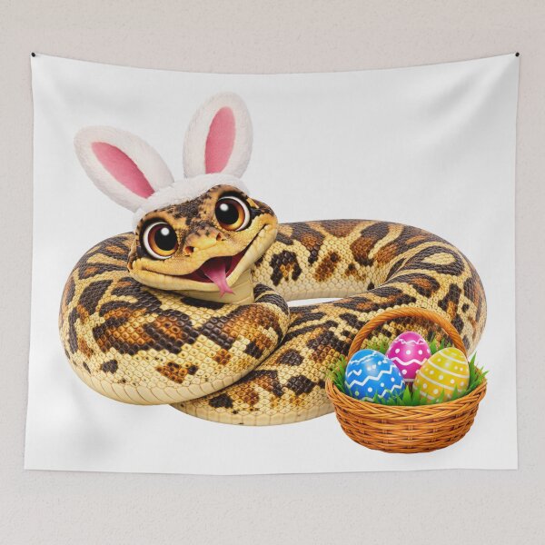Item preview, Sweet Short Tailed Python Easter designed and sold by Sillytoe.
