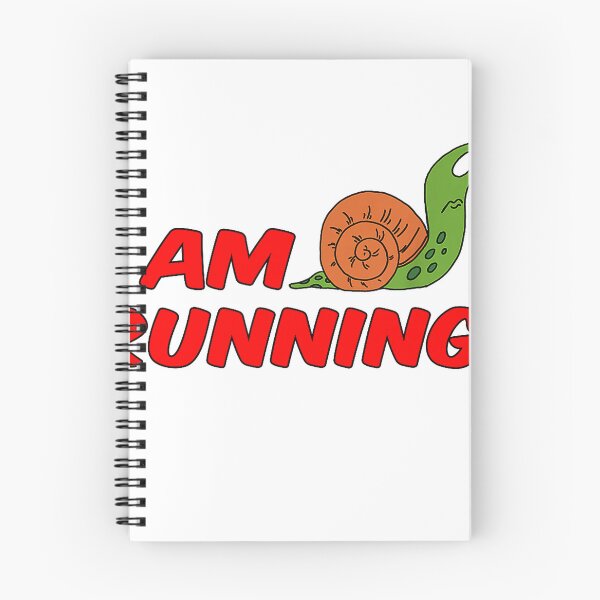 Item preview, I Am Running Funny Slow Snail Runner T-Shirt designed and sold by Pahagh19.