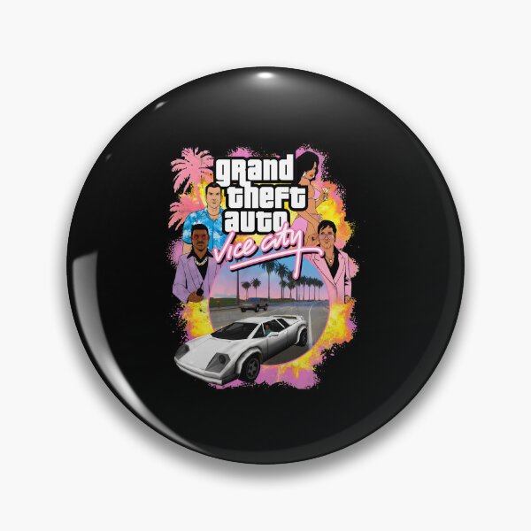 Item preview, GranDd Theft Auto Vice City 80s Game designed and sold by volkanikstudios.