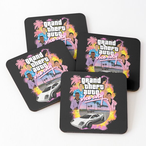 Artikelvorschau, Grand Theft Auto Vice City 80er-Jahre-Spiel entworfen und verkauft von volkanikstudios.