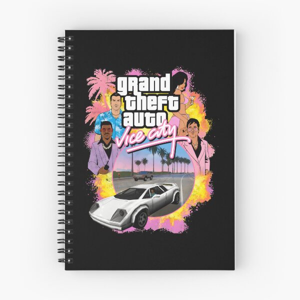 Item preview, GranDd Theft Auto Vice City 80s Game designed and sold by volkanikstudios.