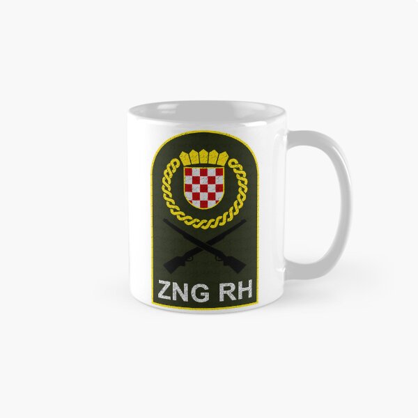 Artikelvorschau, Zng Rh Kroatische Armee 1990 Originalabzeichen Version 2 entworfen und verkauft von maximili-shepp.