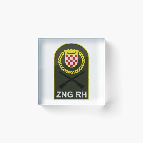 Artikelvorschau, Zng Rh Kroatische Armee 1990 Originalabzeichen Version 2 entworfen und verkauft von maximili-shepp.