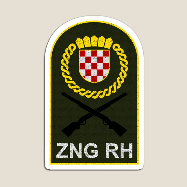 Item preview, Zng Rh Croatia Army 1990 Original Insignia Version 2 designed and sold by maximili-shepp.