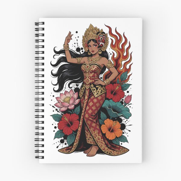 Item preview, Mask Crown Dancer Windswept Hair Fire Lotus Art designed and sold by cannsuh.