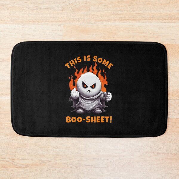 Item preview, Angry Ghost Flames Middle Finger Boo-Sheet designed and sold by Dmo3HarkoArt.