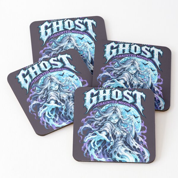 Item preview, GHOST — HAUNTED MOON designed and sold by KrungiT Design .