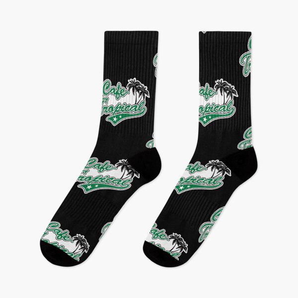 Item preview, Tropical Island Cafe Green Palm Tree Emblem designed and sold by By5596Phat.