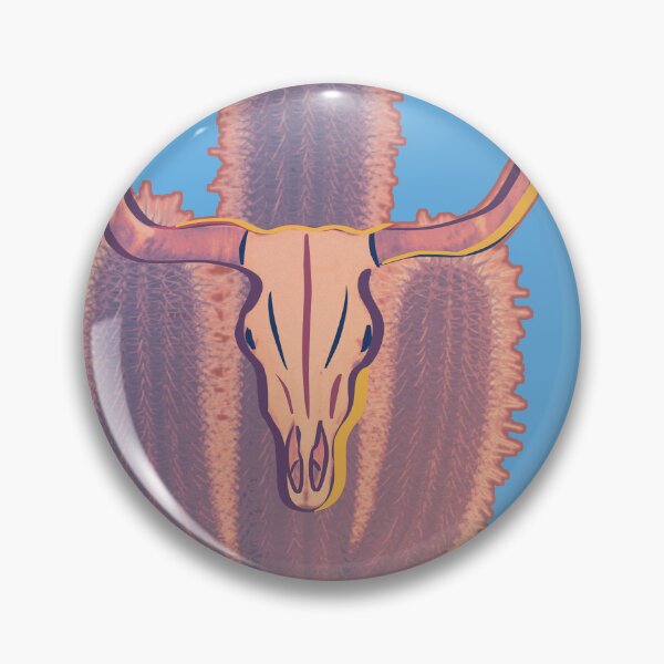 Item preview, Cow skull cactus designed and sold by Just-Draws-22.