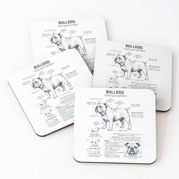 Item preview, Bulldog Scientific Anatomy Biology Dog Lover designed and sold by dian-rody-crest.