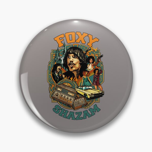 Item preview, Foxy Shazam Blaxploitation Retro 70s Style-15 designed and sold by JosefMeie.