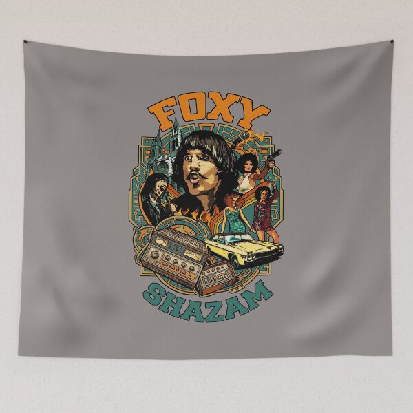 Item preview, Foxy Shazam Blaxploitation Retro 70s Style-15 designed and sold by JosefMeie.