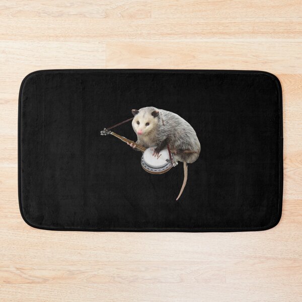 Item preview, Funny Opossum Playing Banjo Country Music designed and sold by Mauque5.