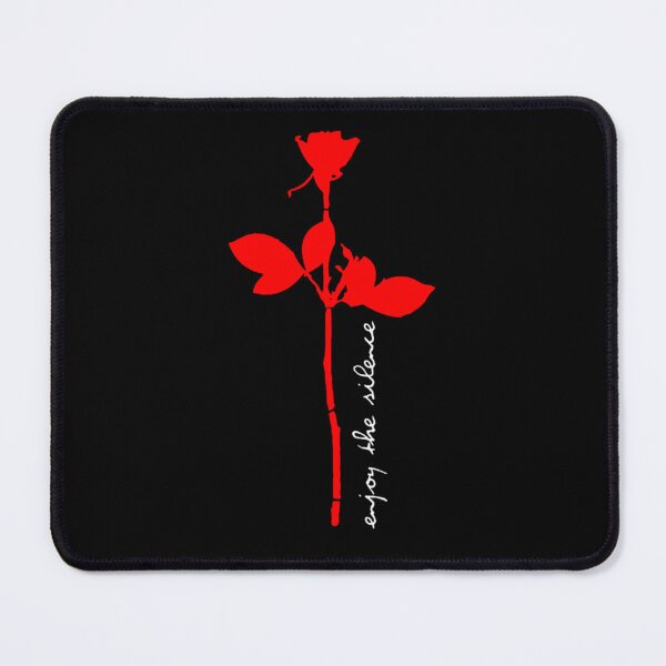 Item preview, Red Rose Silhouette Enjoy The Silence designed and sold by AlmirosD.