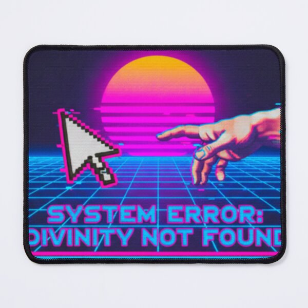 Artikelvorschau, Vaporwave-Systemfehler: Göttlichkeit nicht gefunden – Glitch Renaissance Hands entworfen und verkauft von A E S T H E T A T A G.